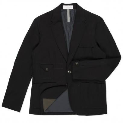 Paul Smith Jackets - Navy Slub Twill Workwear Blazer